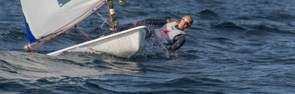 upwind sailing in St.Margrets Bay!